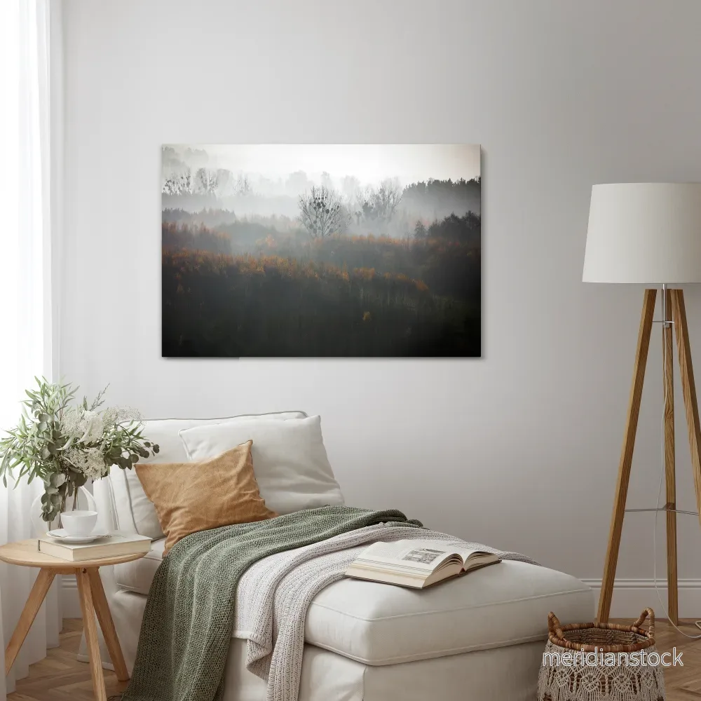 AUTUMNAL HAZE Horizontal Canvas Print - Bild 2