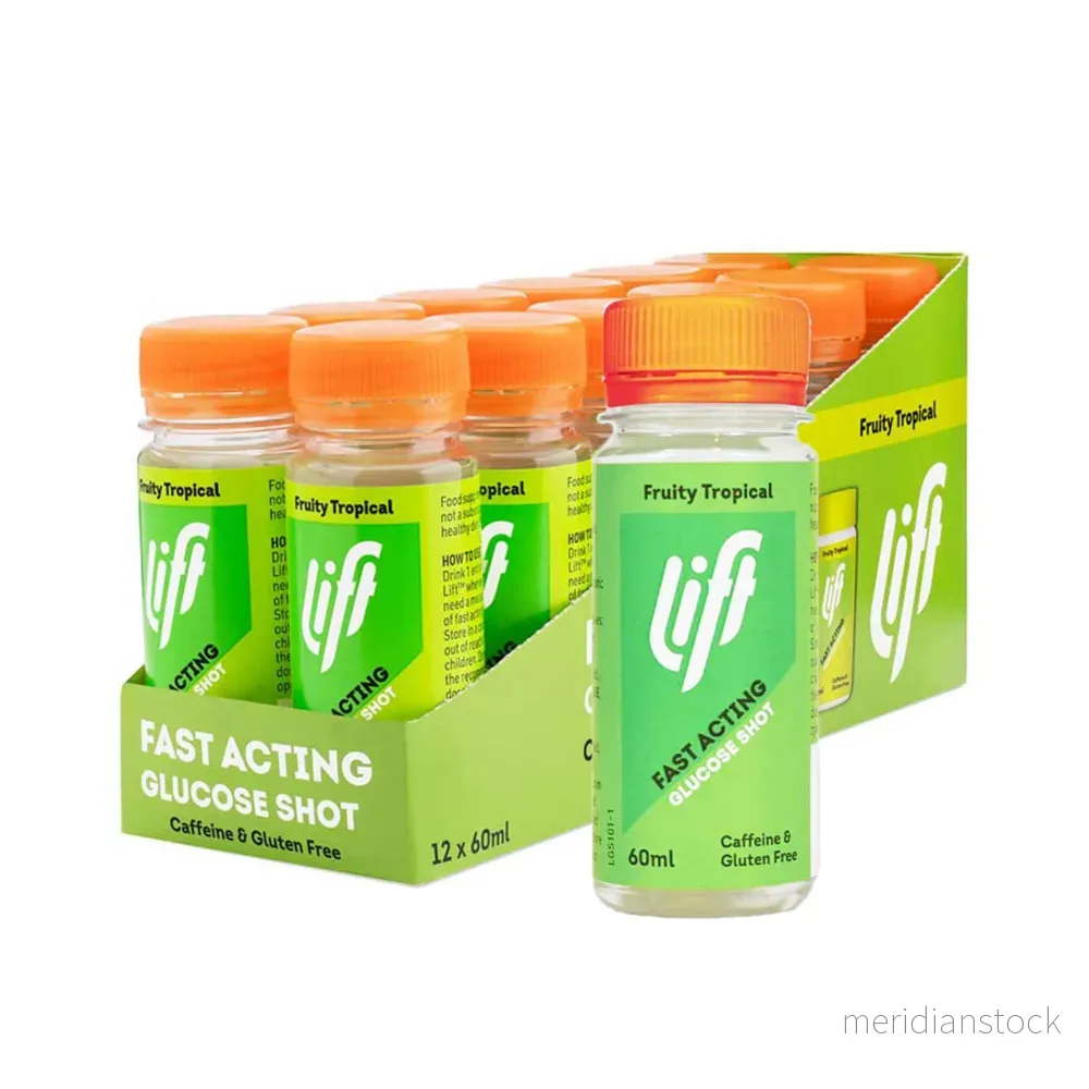 Druvsocker LIFT GlucoShot Tropisk 12-pack Druvsocker LIFT GlucoShot Tropisk 12-pack