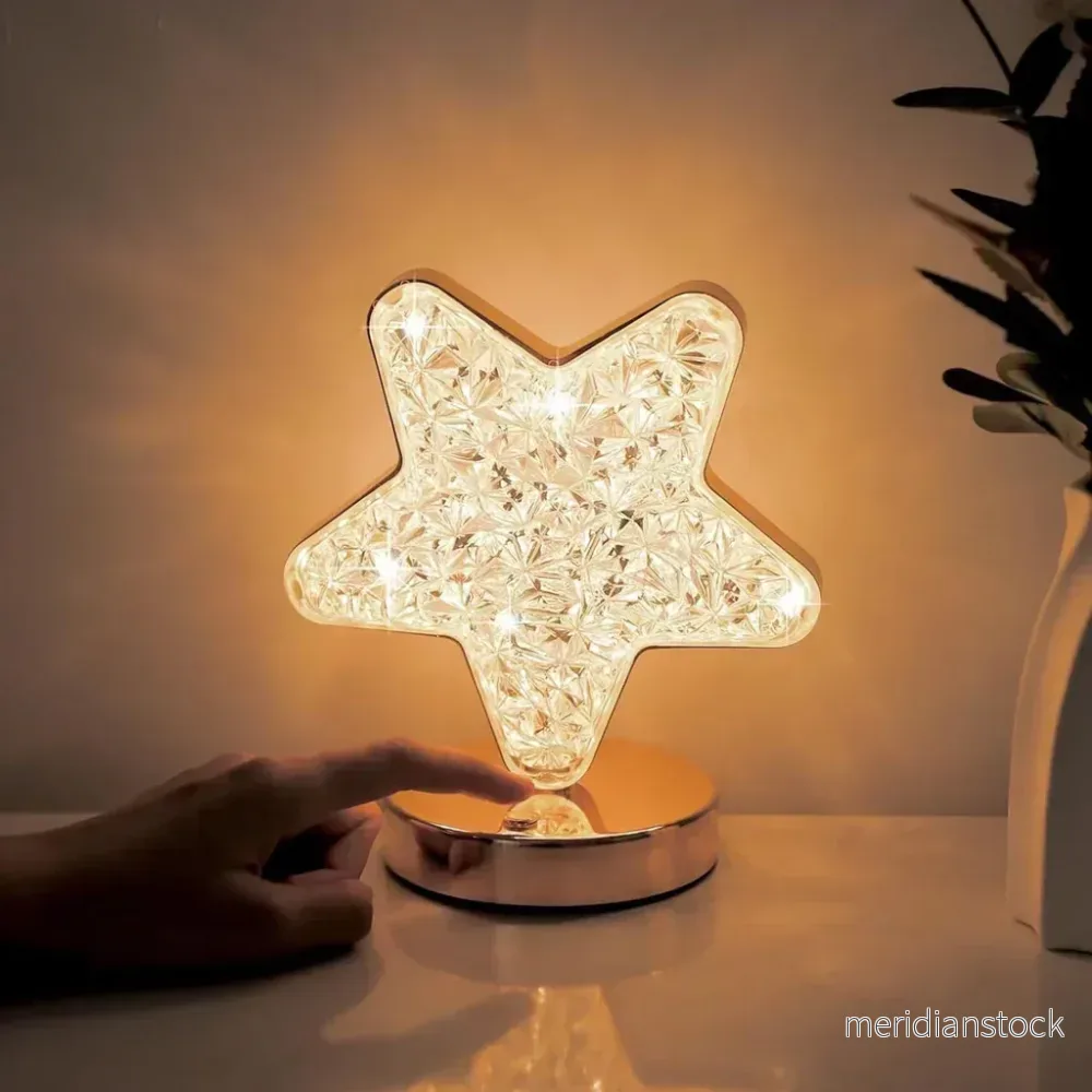 Magisk kristallbordslampa med dimmerfunktion – Celestia - Bild 2