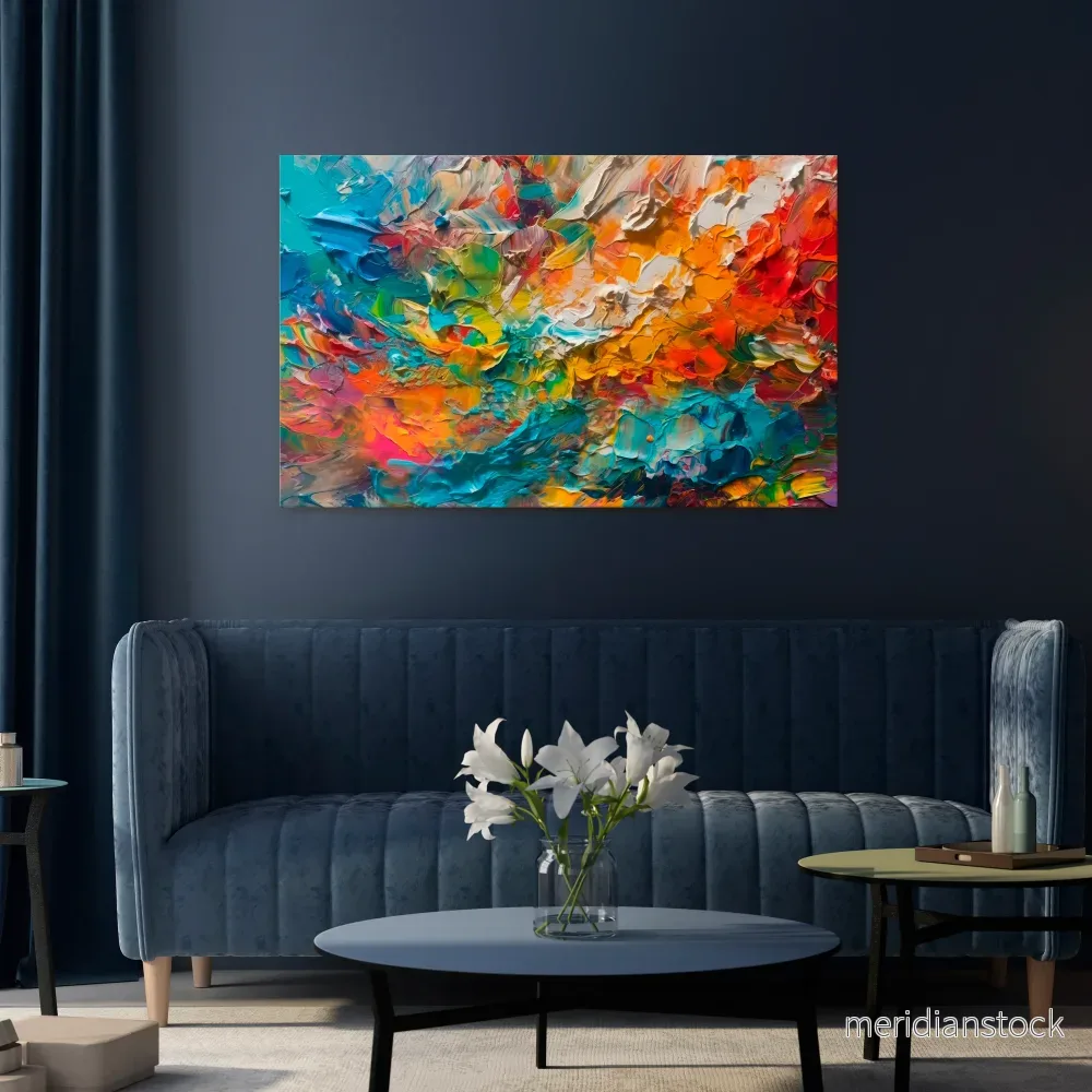 WHISPERS OF COLOR Horizontal Canvas Print