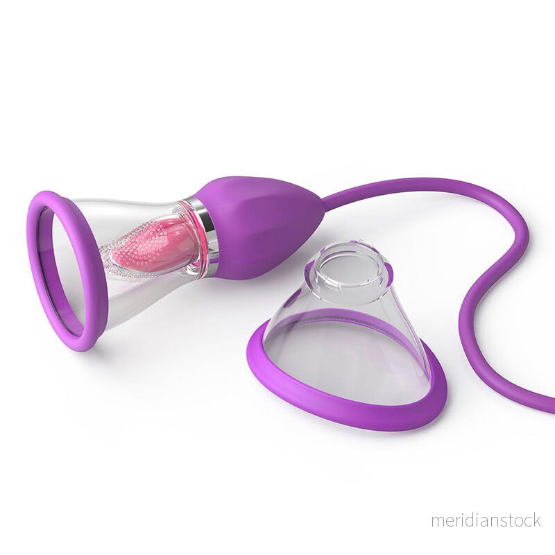 FANTASY FOR HER - ULTIMATE PLEASURE MAX SUCTION HOSE WITH STIMULATING TONGUE PURPLE - Bild 2