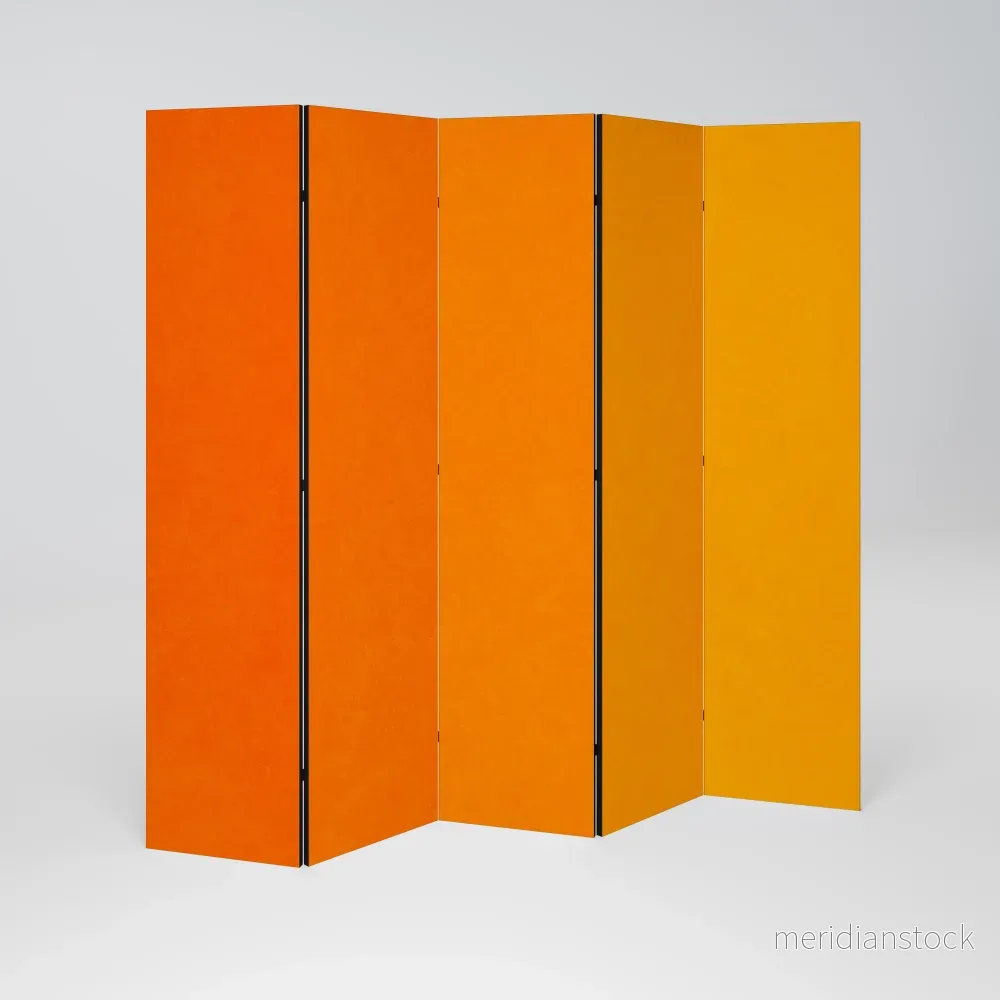 TANGELO RHAPSODY Dekorativ rumsavdelare – 5 paneler