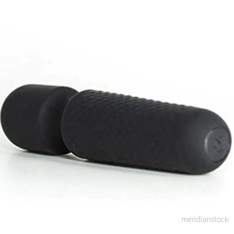 ARMONY - YOUR MAGIC MASSAGER & VIBRATOR RECHARGEABLE 10 VIBRATIONS WAND DOTS BLACK - Bild 3