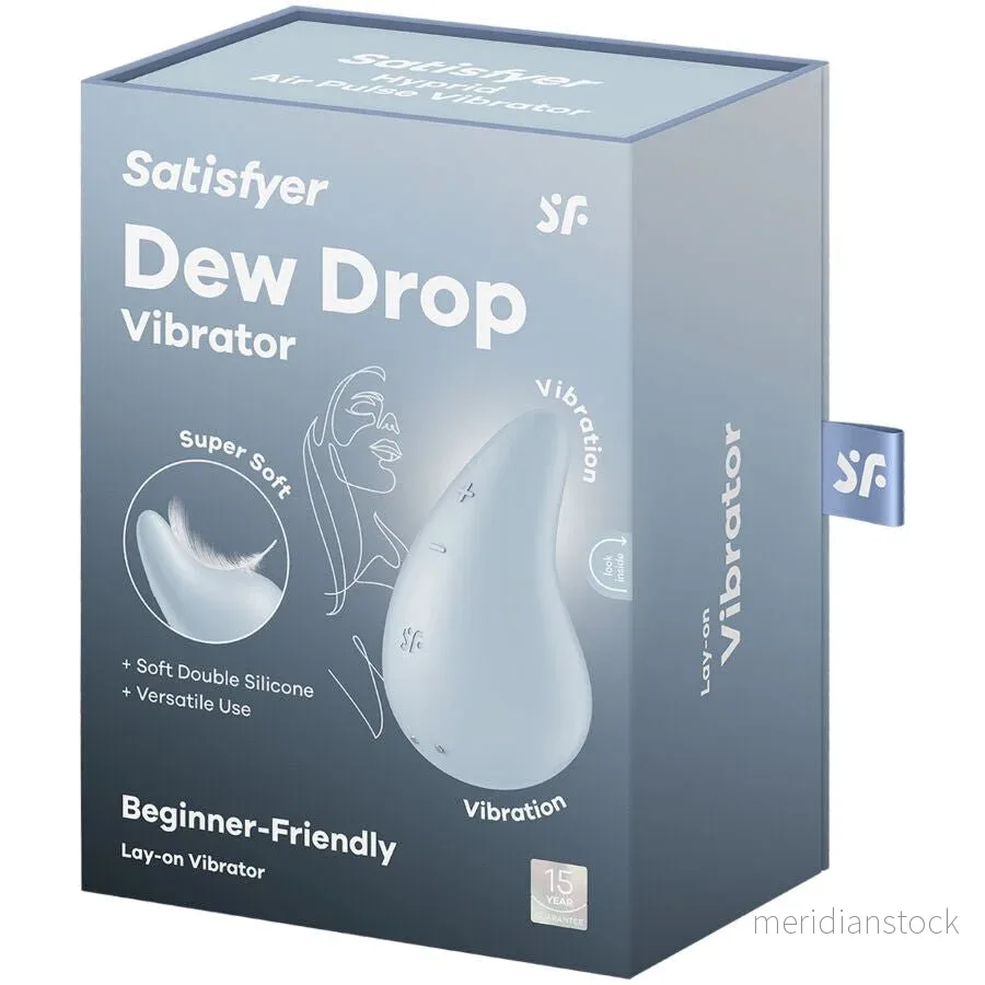 SATISFYER - DEW DROP VIBRATOR LAY-ON WHITE - Bild 2