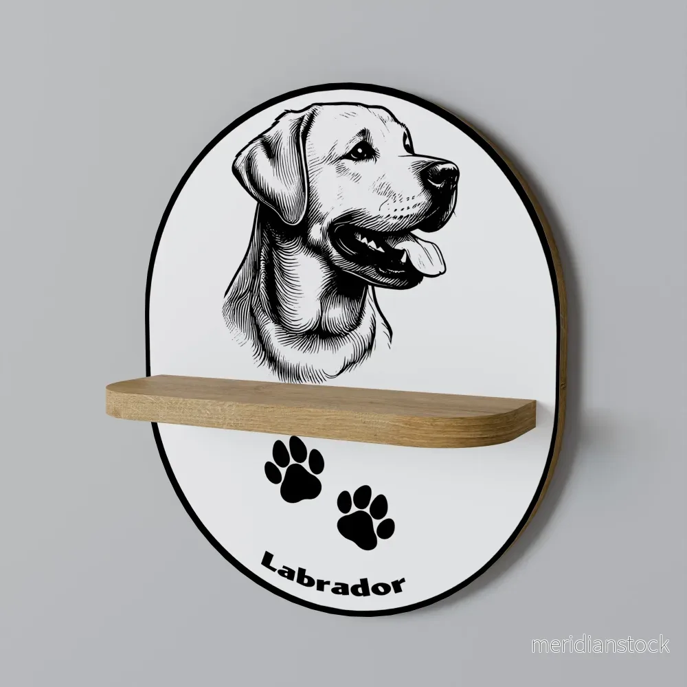 LABRADOR DOG Dekorationshylla