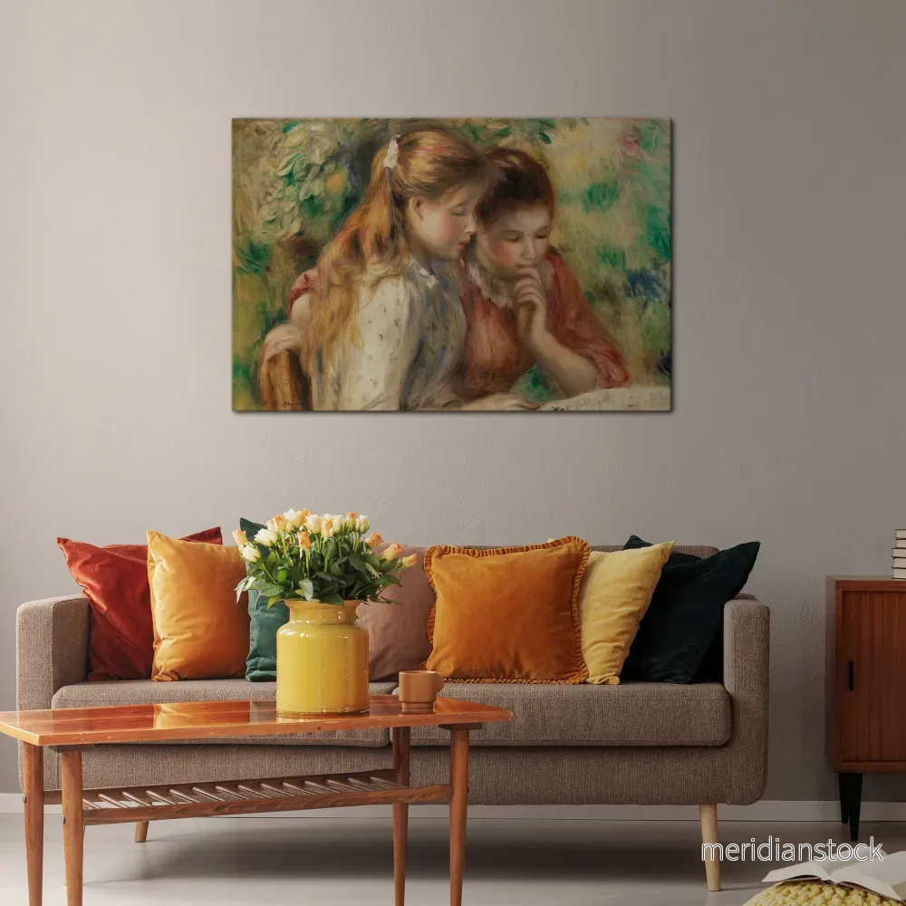 WHISPERS OF FRIENDSHIP Horizontal Canvas Print - Bild 2