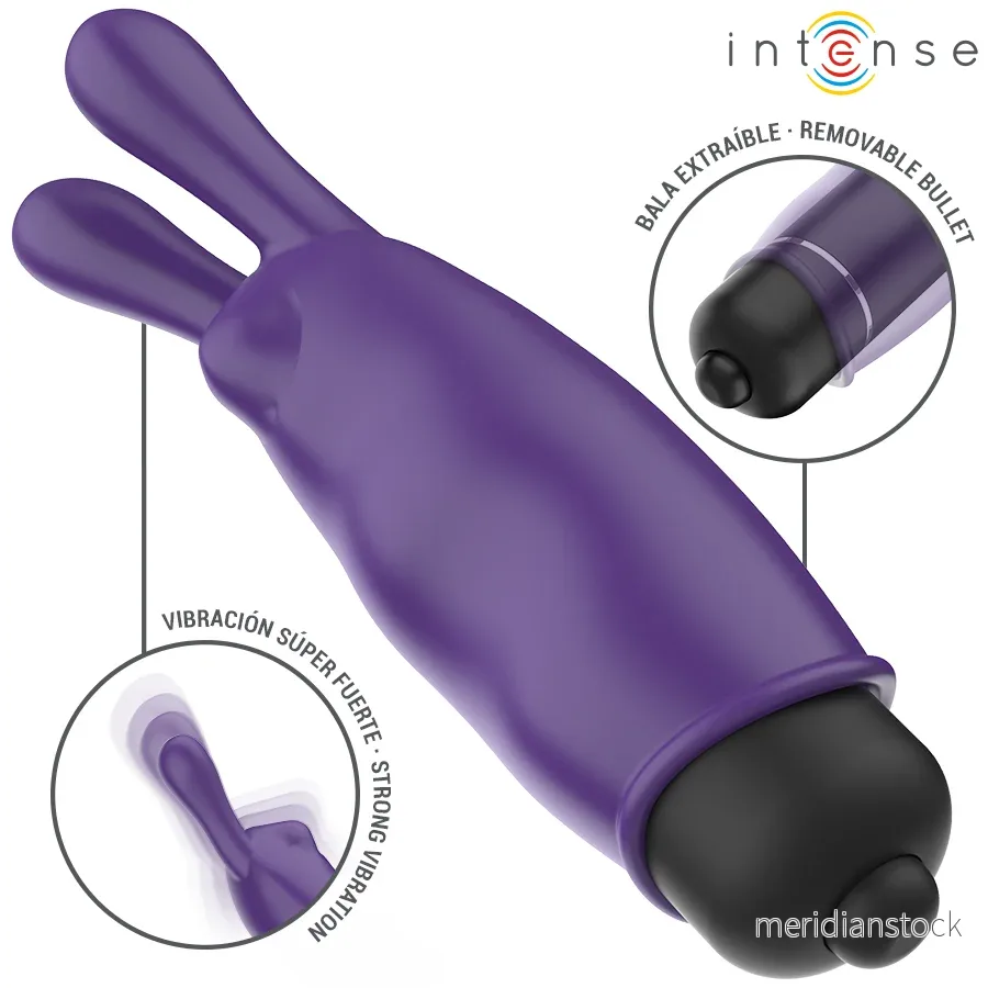 INTENSE - MYSTIC PURPLE VIBRATING BULLET 8.7 X 2.4 CM - Bild 3