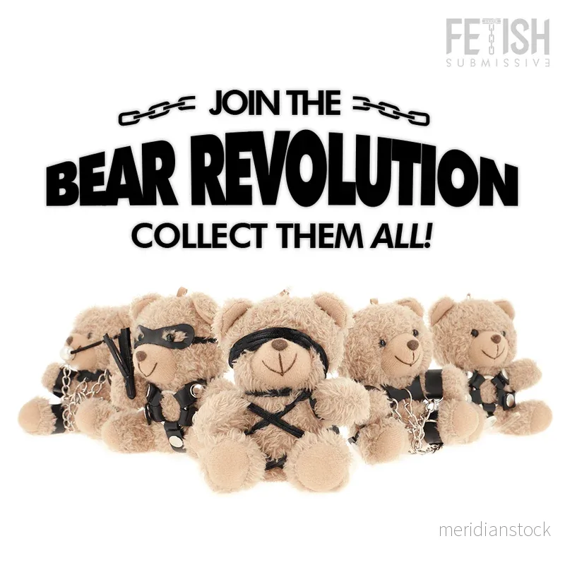 FETISH SUBMISSIVE - WINNIE TEDDY BEAR BDSM MODEL 6