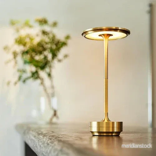 Lyxig trådlös LED-bordslampa - Luna Glow