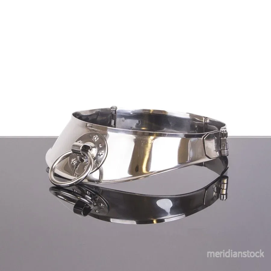 METAL HARD - RESTRAINT COLLAR WITH RING - Bild 2