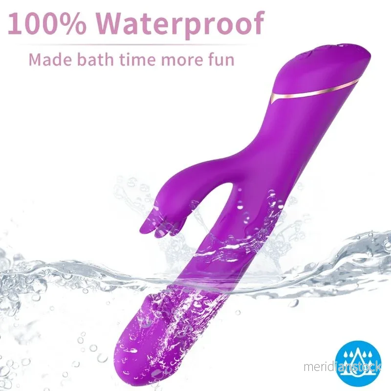 ARMONY - DILDO VIBRATOR RABBIT SILICONE PURPLE - Bild 3