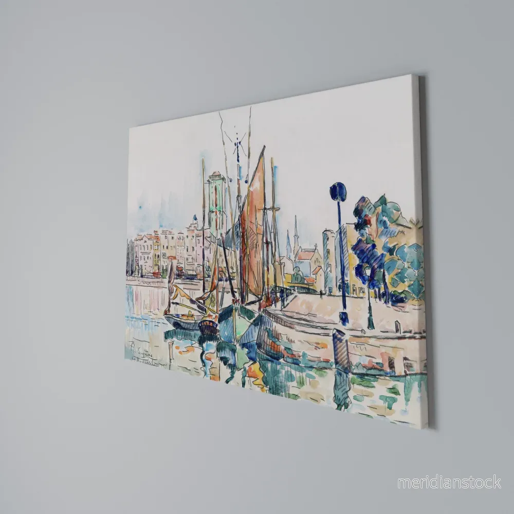 LA ROCHELLE Horizontal Canvas Print - Bild 3