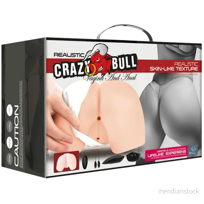 CRAZY BULL - REALISTIC VAGINA AND ANUS WITH VIBRATION POSITION 4 - Bild 3