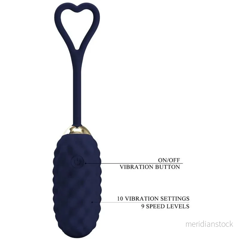 PRETTY LOVE - VIVIAN BLUE REMOTE CONTROL VIBRATING EGG - Bild 3