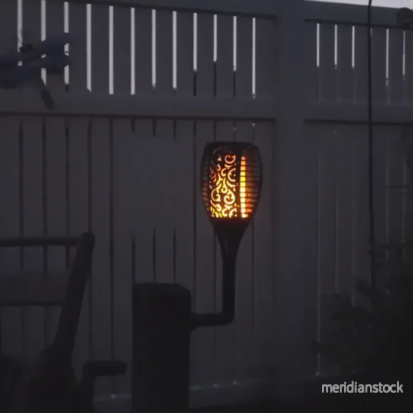 Trädgårdsfacklor med LED-belysning - SolarFlame - Bild 3