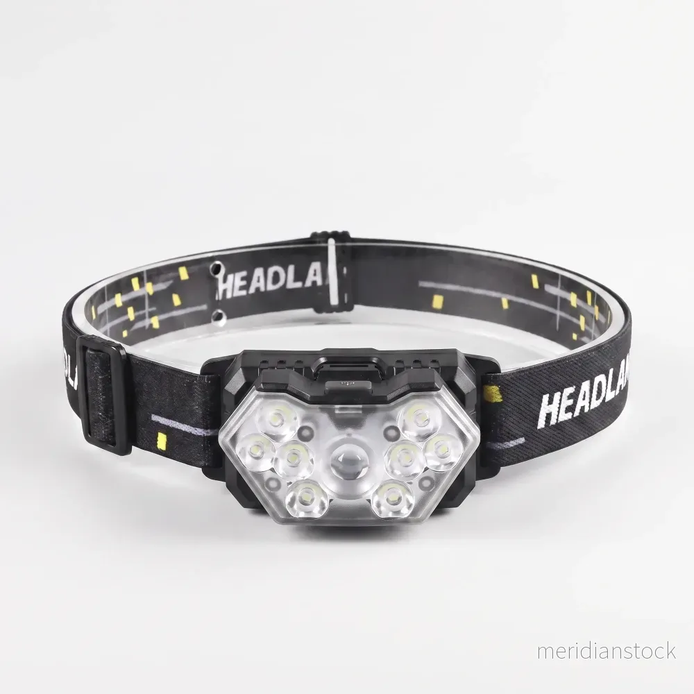 Laddningsbar Pannlampa Med Rörelsesensor - Optiva - Bild 2