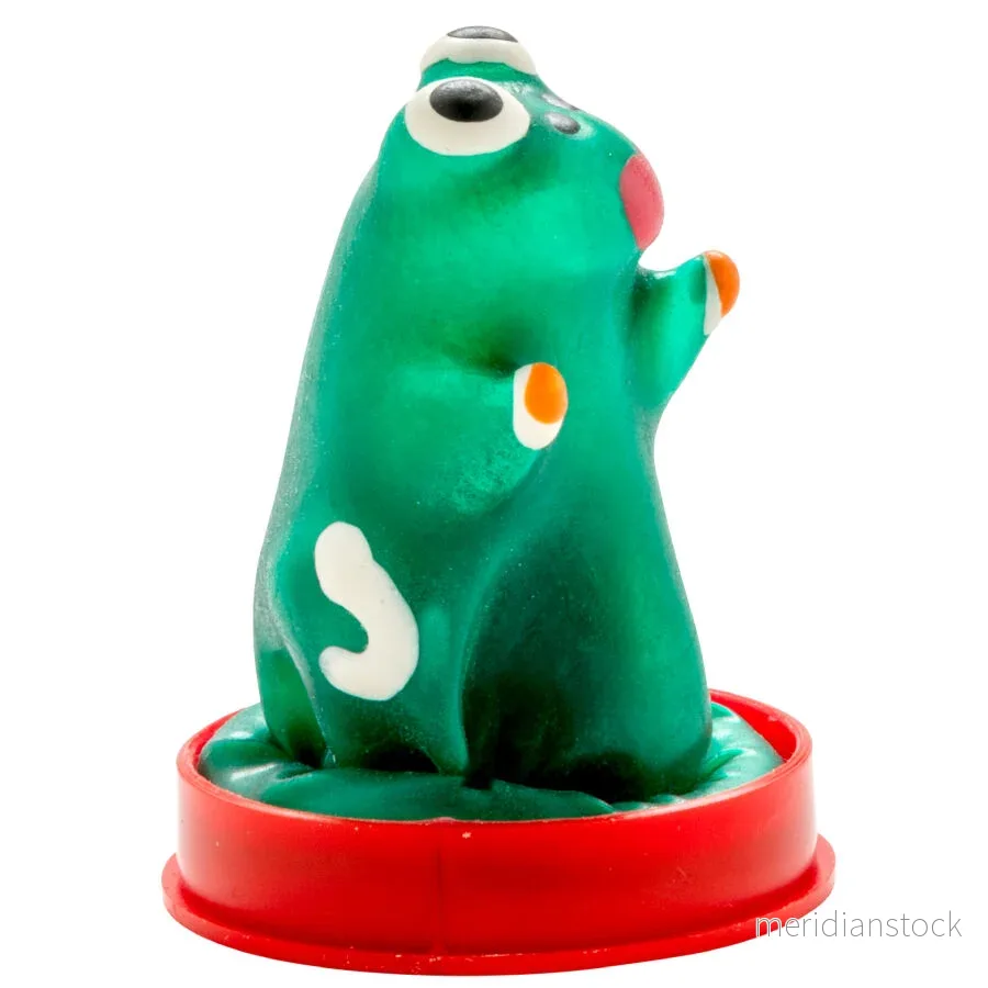 CONDOMERIE - HANDPAINTED NOVELTY CONDOMS FROG MODEL 1 - Bild 2