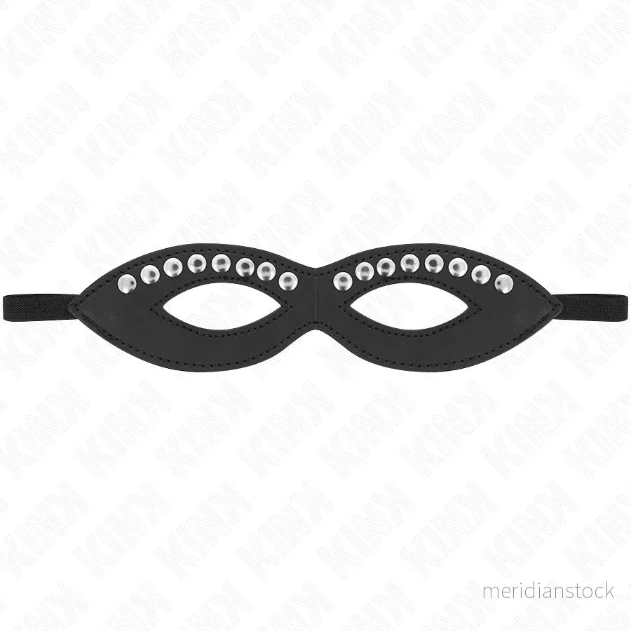 KINK - EYE MASK WITH MINI RIVETS MODEL 1 20.5 x 5.5 CM - Bild 2