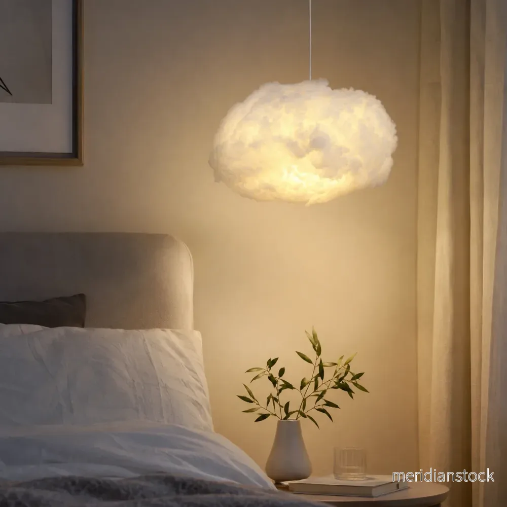 Taklampa moln – LED-pendellampa för barnrum och sovrum i 7 storlekar - Bild 2