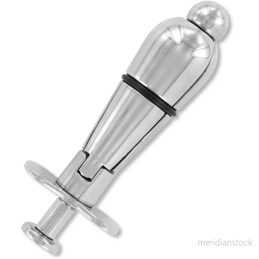 METAL HARD - METAL ANAL PLUG WITH LOCK - Bild 2