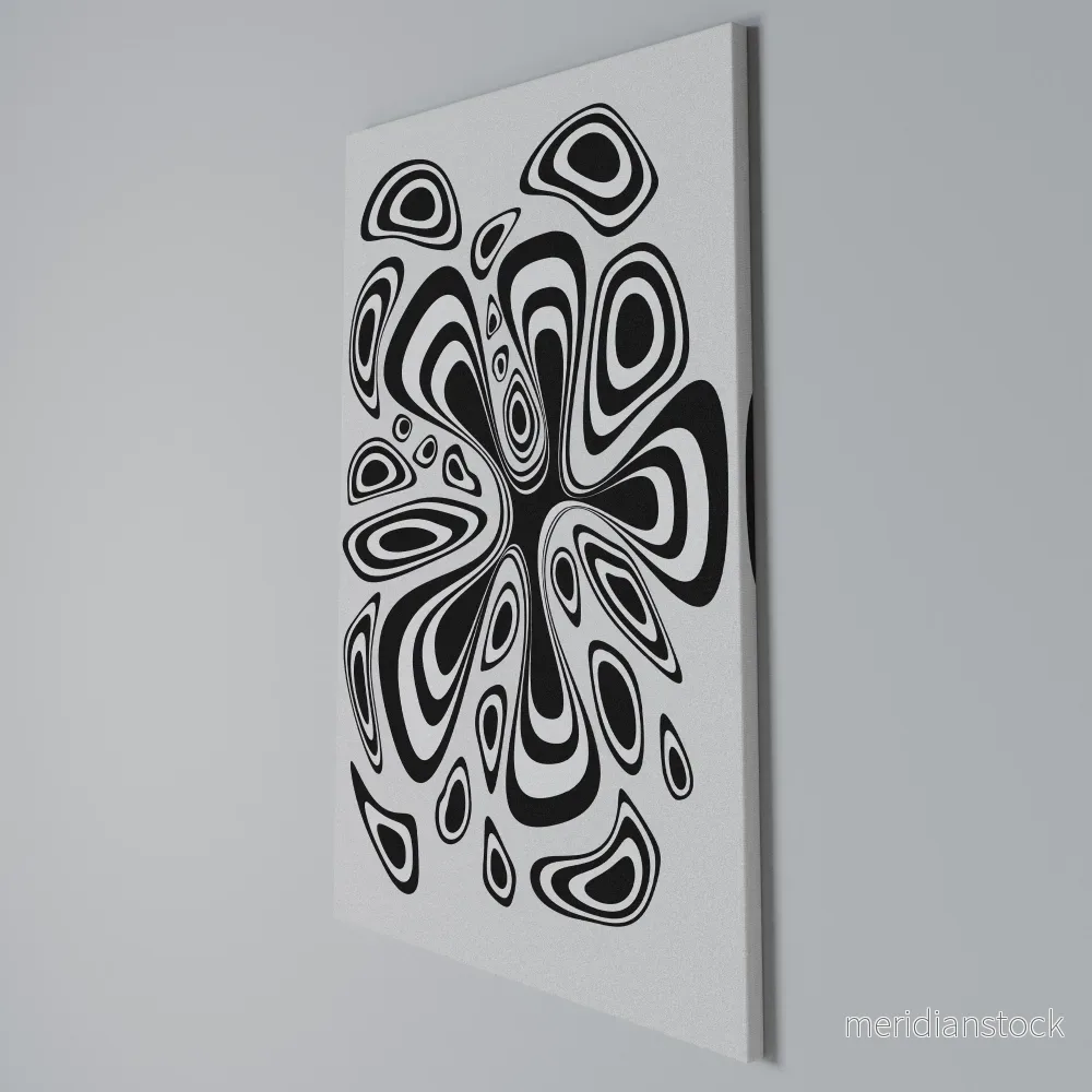 HIPNOTIZING BLOT Vertical Canvas Print - Bild 3