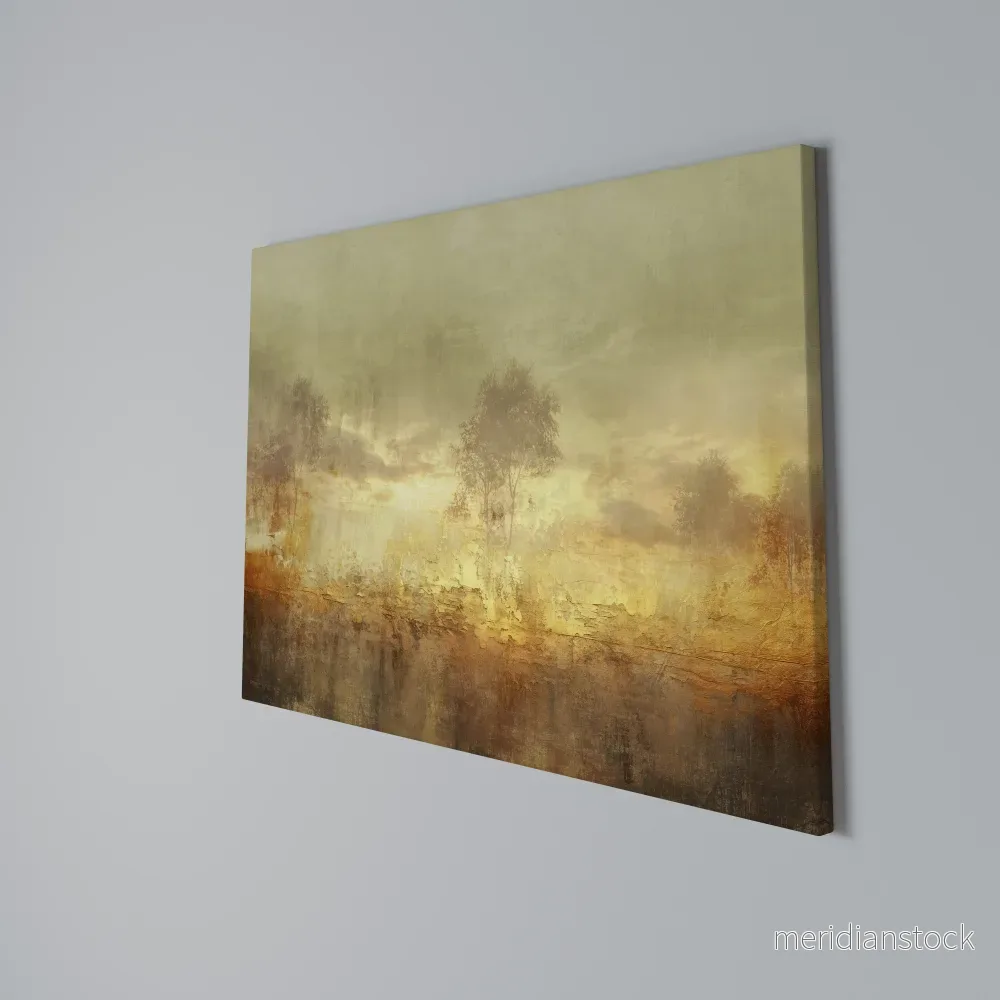 AMBER DREAMSCAPE Horizontal Canvas Print - Bild 3