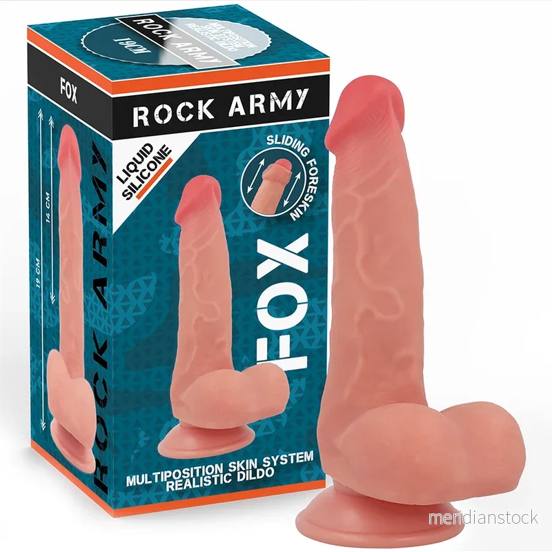 ROCKARMY - LIQUID SILICONE FOX 19 CM -O- 3.2 CM - Bild 2