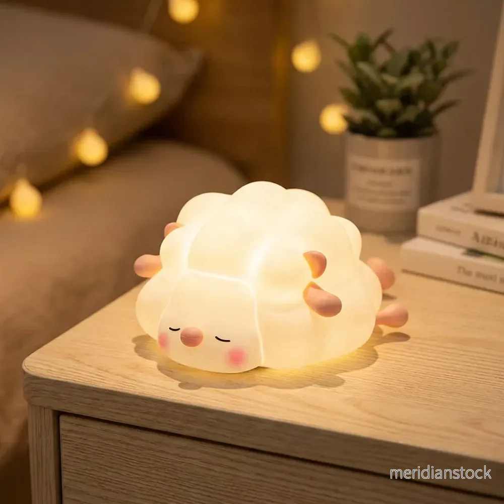Mjukt lysande nattduksbordslampa - Sleepfluff