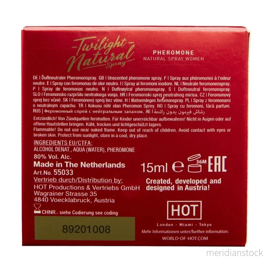 HOT - TWILIGHT PHEROMONE NATURAL WOMEN 15 ML - Bild 2