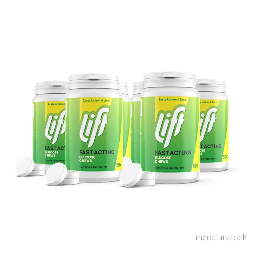 Druvsocker LIFT Citron-Lime Refill 6-pack