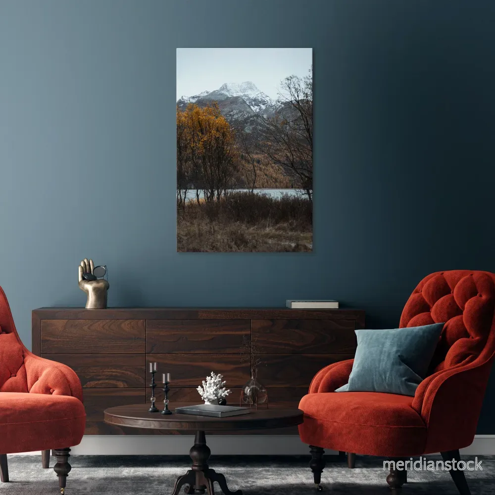 AUTUMN’S SILENT EMBRACE Vertical Canvas Print AUTUMN’S SILENT EMBRACE Vertical Canvas Print