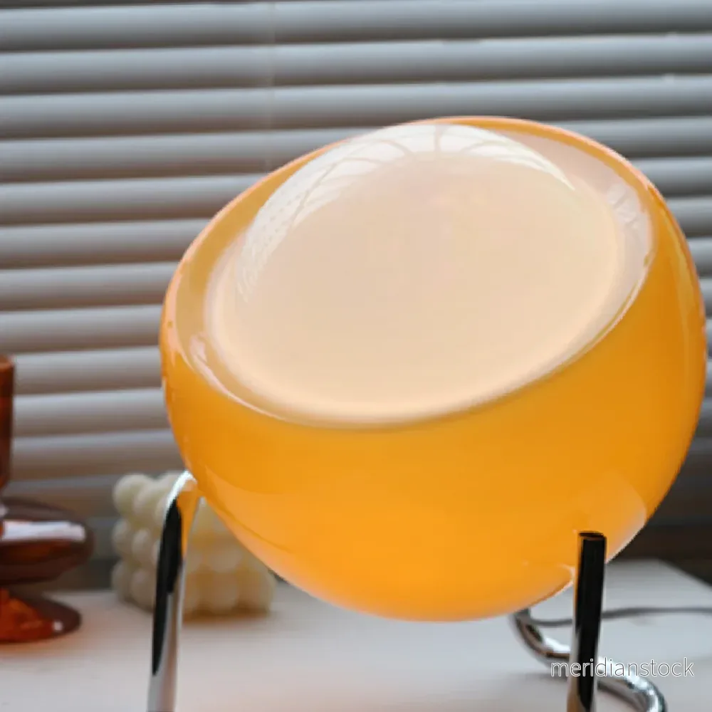 Retro glasbordslampa - GlassHaven - Bild 3
