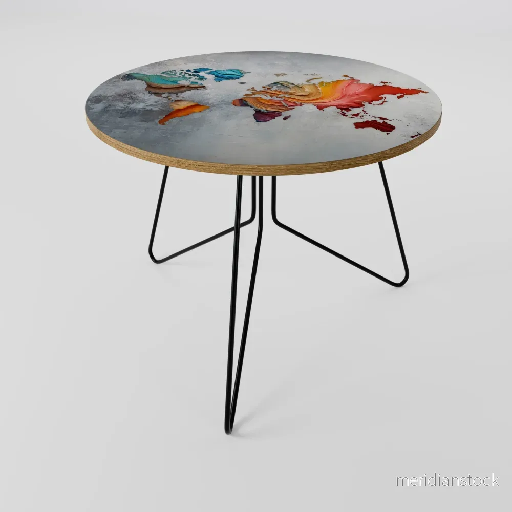 PAINTED CONTINENTS Soffbord PAINTED CONTINENTS Soffbord