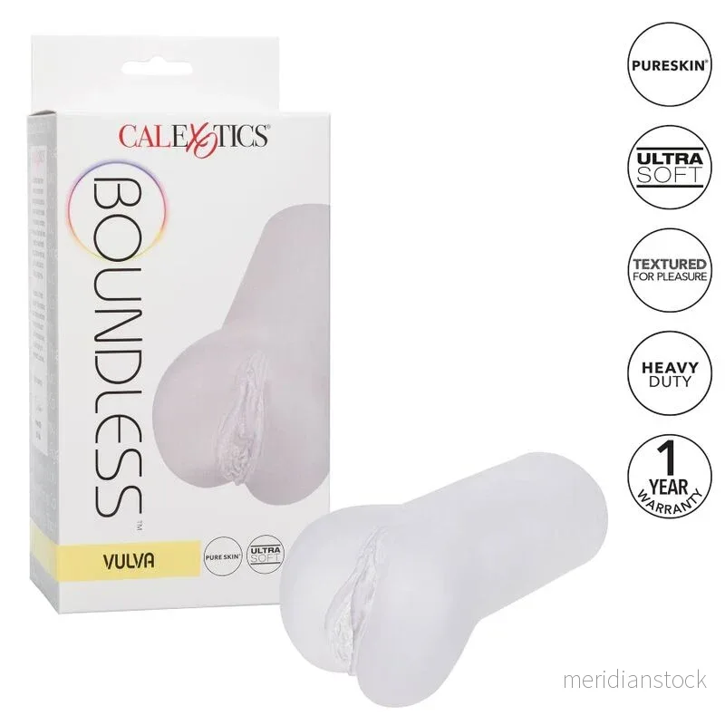 CALEXOTICS - BOUNDLESS VULVA STROKER TRANSPARENT