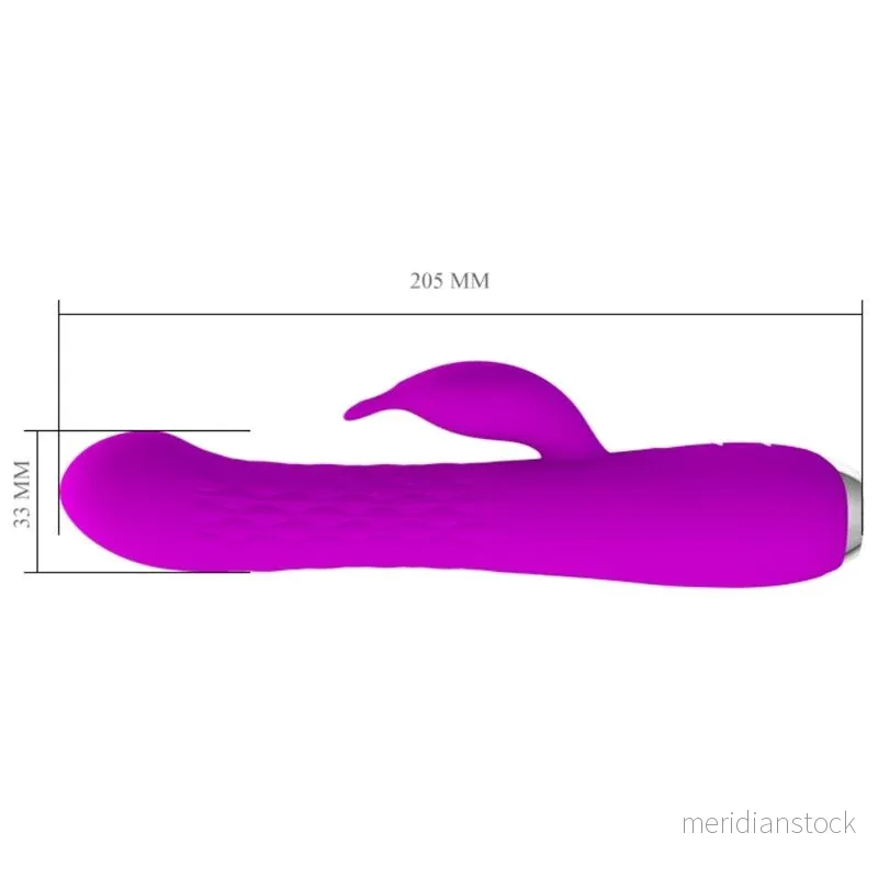 PRETTY LOVE - MOLLY VIBRATOR WITH RECHARGEABLE ROTATION - Bild 2
