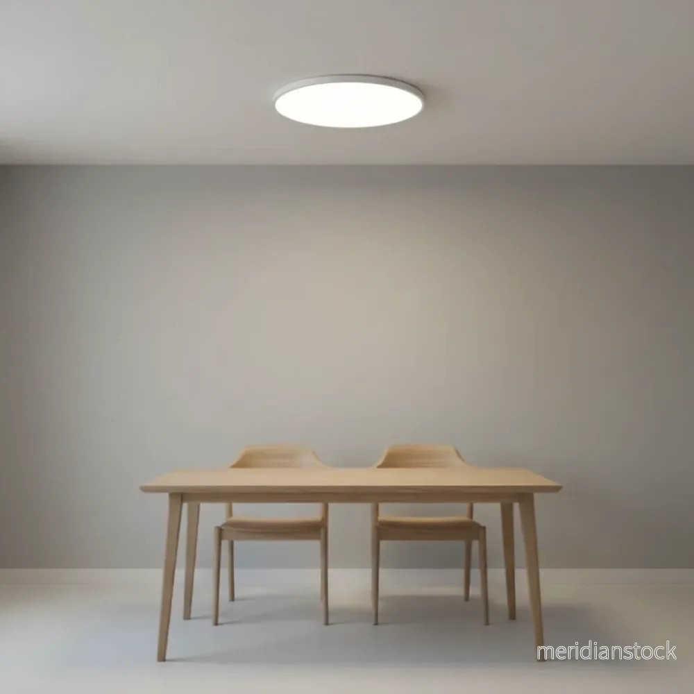 Platt minimalistisk taklampa – AuraSphere Platt minimalistisk taklampa – AuraSphere