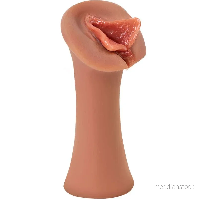 FETISH FANTASY EXTREME - LUSCIOUS LIPS STROKER SILICONE CARAMEL