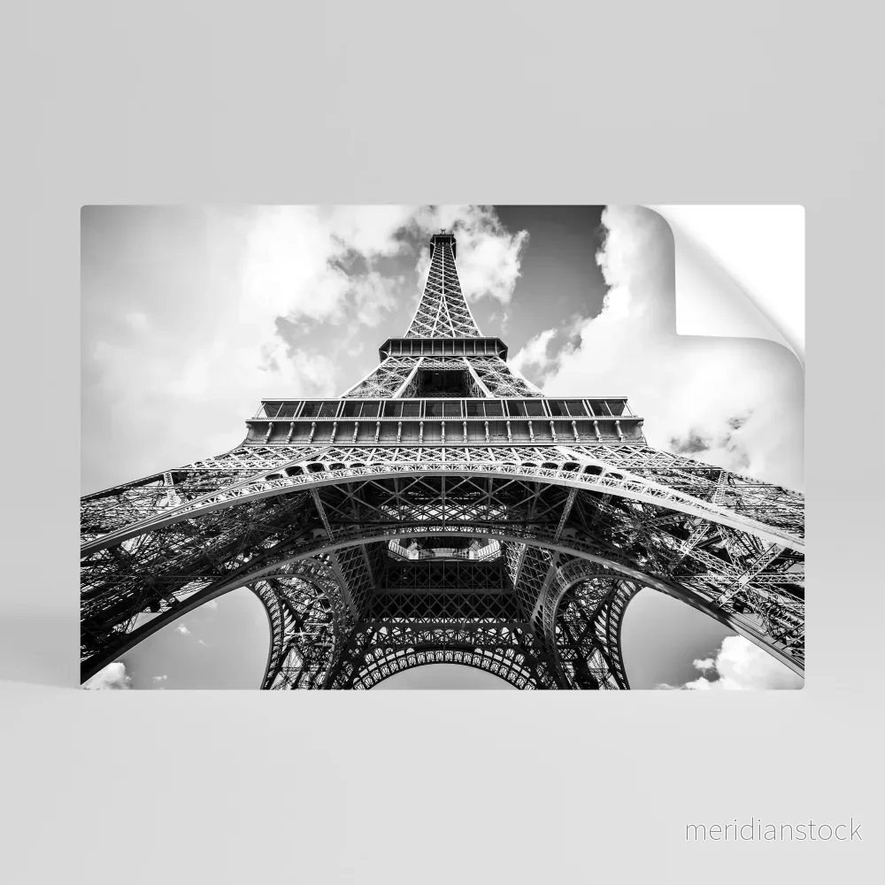 TIMELESS EIFFEL PERSPECTIVE Självhäftande Horisontell Poster - Bild 3