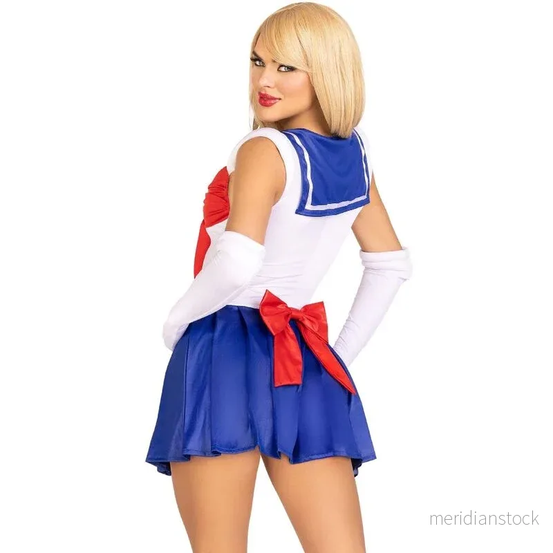 LEG AVENUE - COSTUME SEXY SAILOR MULTICOLOR M - Bild 3