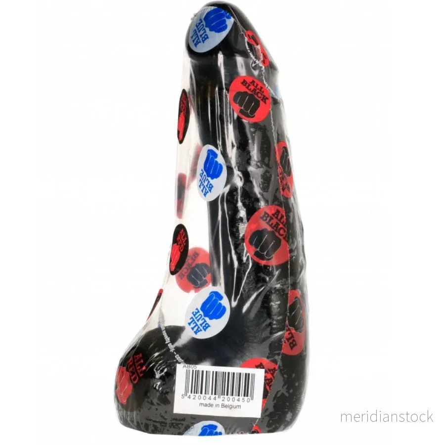 All Black Soft Black Realistic Dildo 20 cm - Premium Black Realistic Dildo