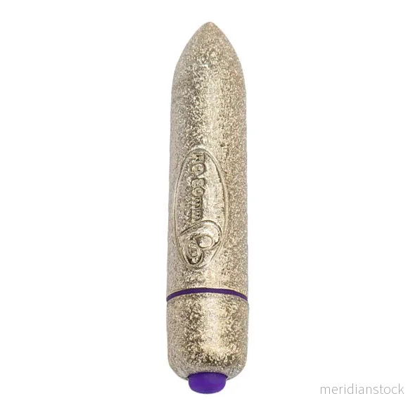 ROCKS-OFF - RO-80 MM GOLD VIBRATING BULLET 7 V - Bild 2
