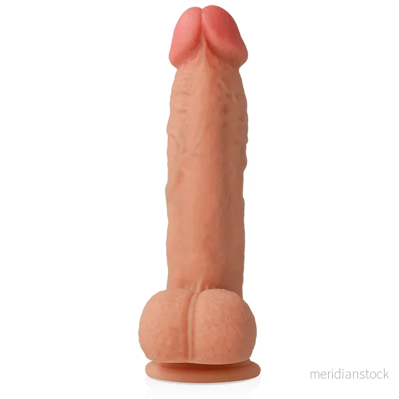 CYBER SILICOCK - SAUL ULTRA REALISTIC SOFT LIQUID SILICONE 21 CM -O- 4.2 CM - Bild 3