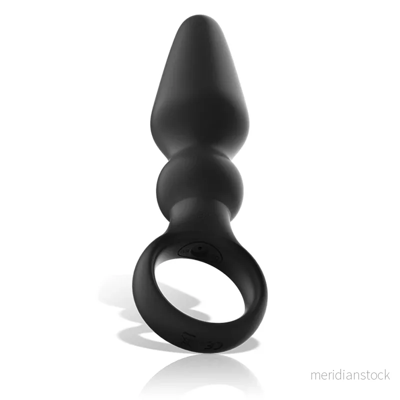 BLACK&SILVER - OZZY POWERFUL SILICONE ANAL PLUG - Bild 2