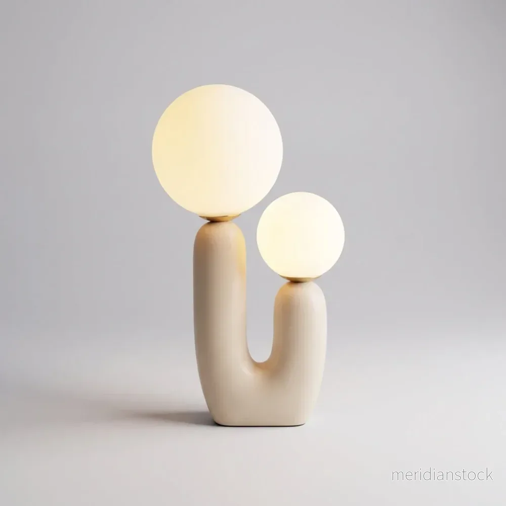 Stämningsljus med två kulor - Glowlyn - Bild 2