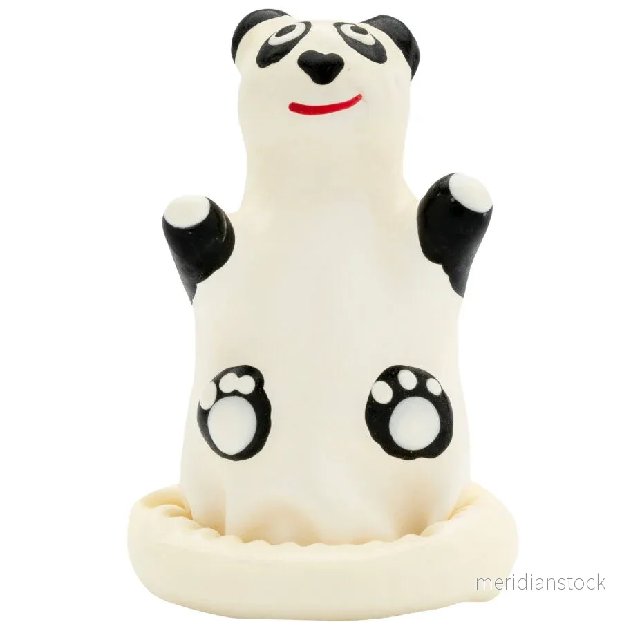 CONDOMERIE - HANDPAINTED NOVELTY CONDOMS PANDA MODEL 1 - Bild 3