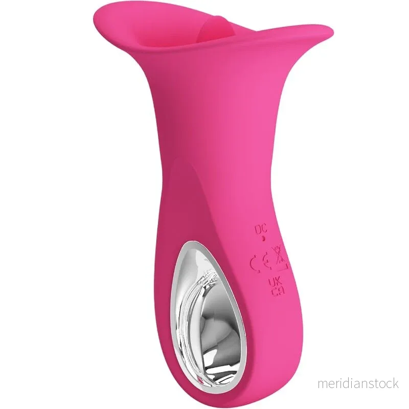 PRETTY LOVE - CLYDE ORAL VIBRATOR VIBRATING TONGUE 12 VIBRATIONS PINK - Bild 3