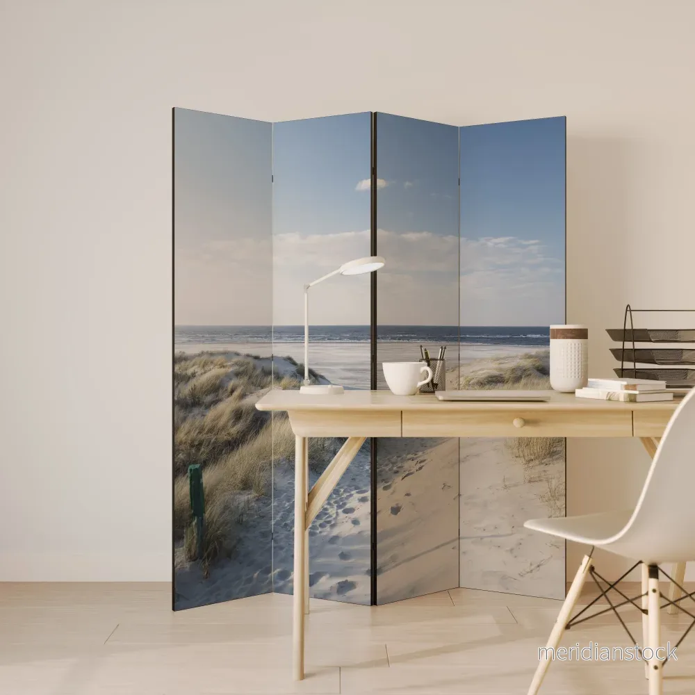 SEASIDE DREAMING Rumsavdelare 4 paneler - Bild 3