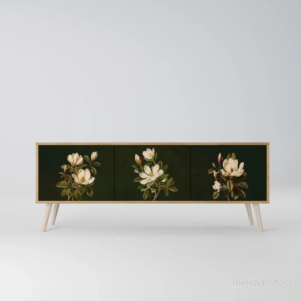 FLORAL NOIR TV-bänk med 3 dörrar - Bild 2