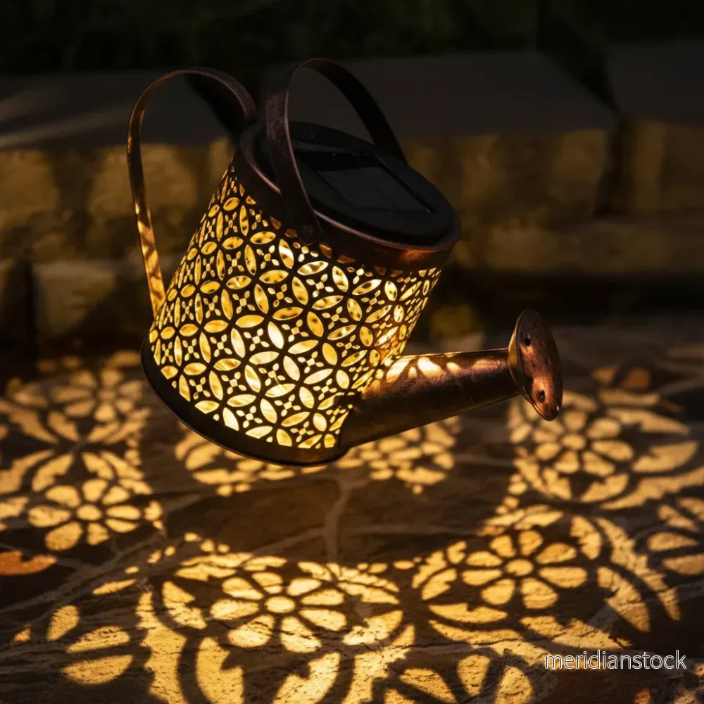 Solcellsdriven dekorativ trädgårdslampa - StarPour - Bild 3