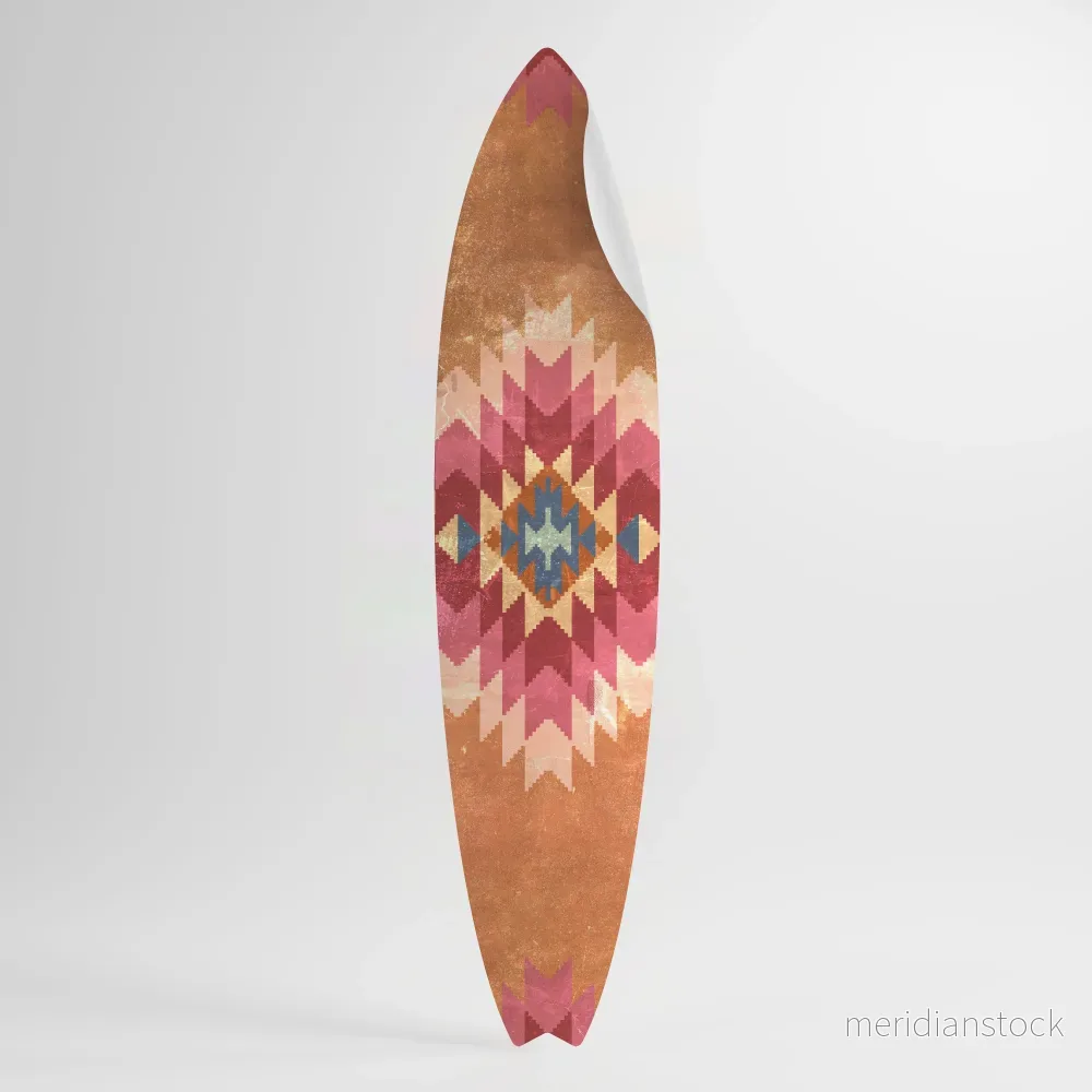 INDIAN FOLK Väggdekal surfbräda - Bild 3